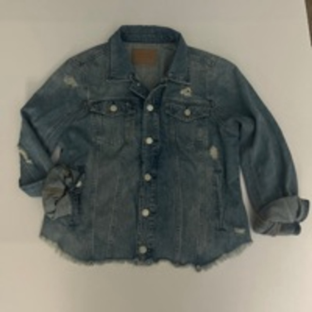 Women's Blank NYC Denim Jacket Size L Blue
157 - Picture 2 of 6